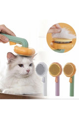 Pumpkin Design Pet Comb with Button