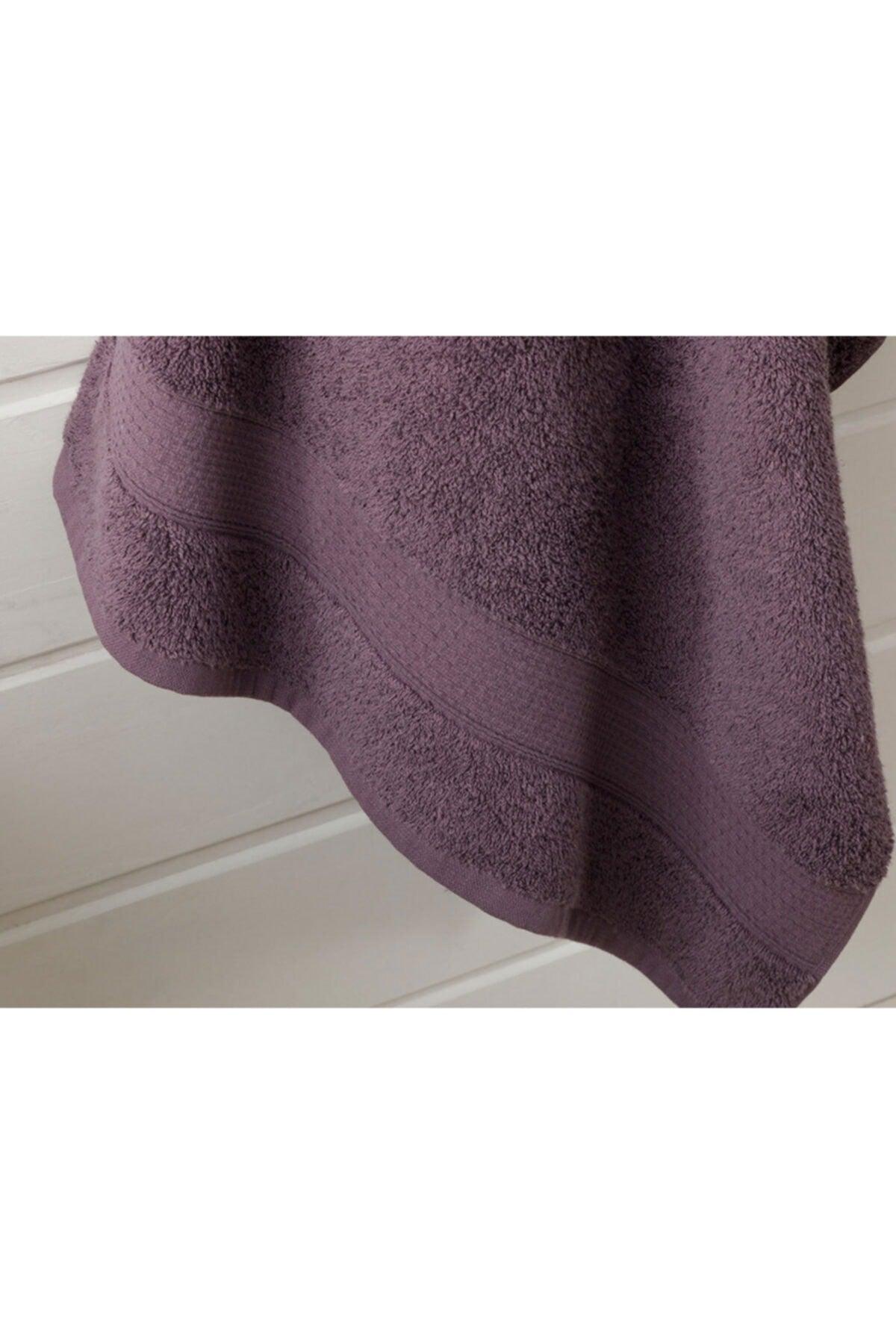 Pure Basic Bath Towel 100x150 Cm Dark Purple