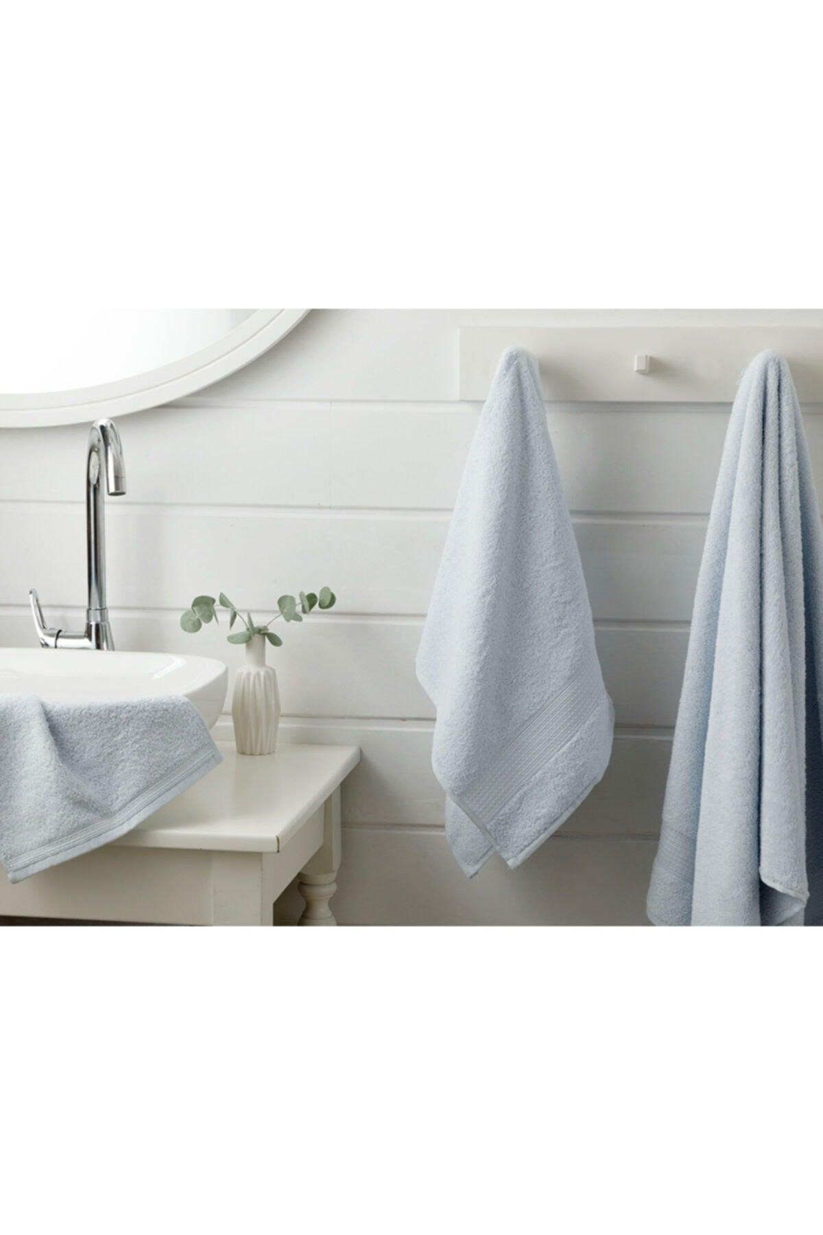 Pure Basic Bath Towel 70x140 Cm Blue - Swordslife