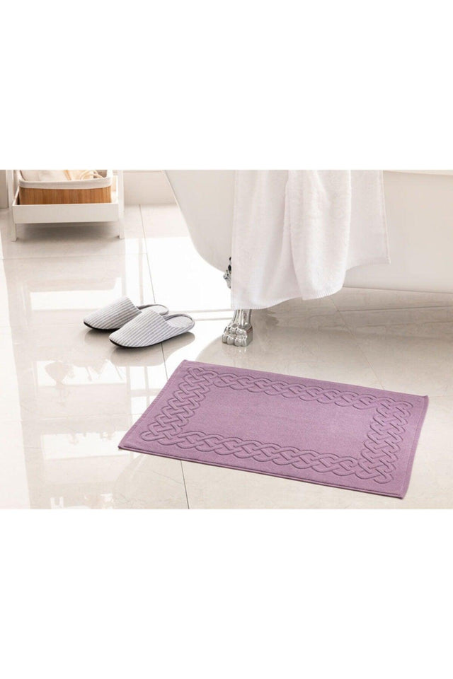 Pure Basic Foot Towel 50X70 Cm Dark Purple - Swordslife