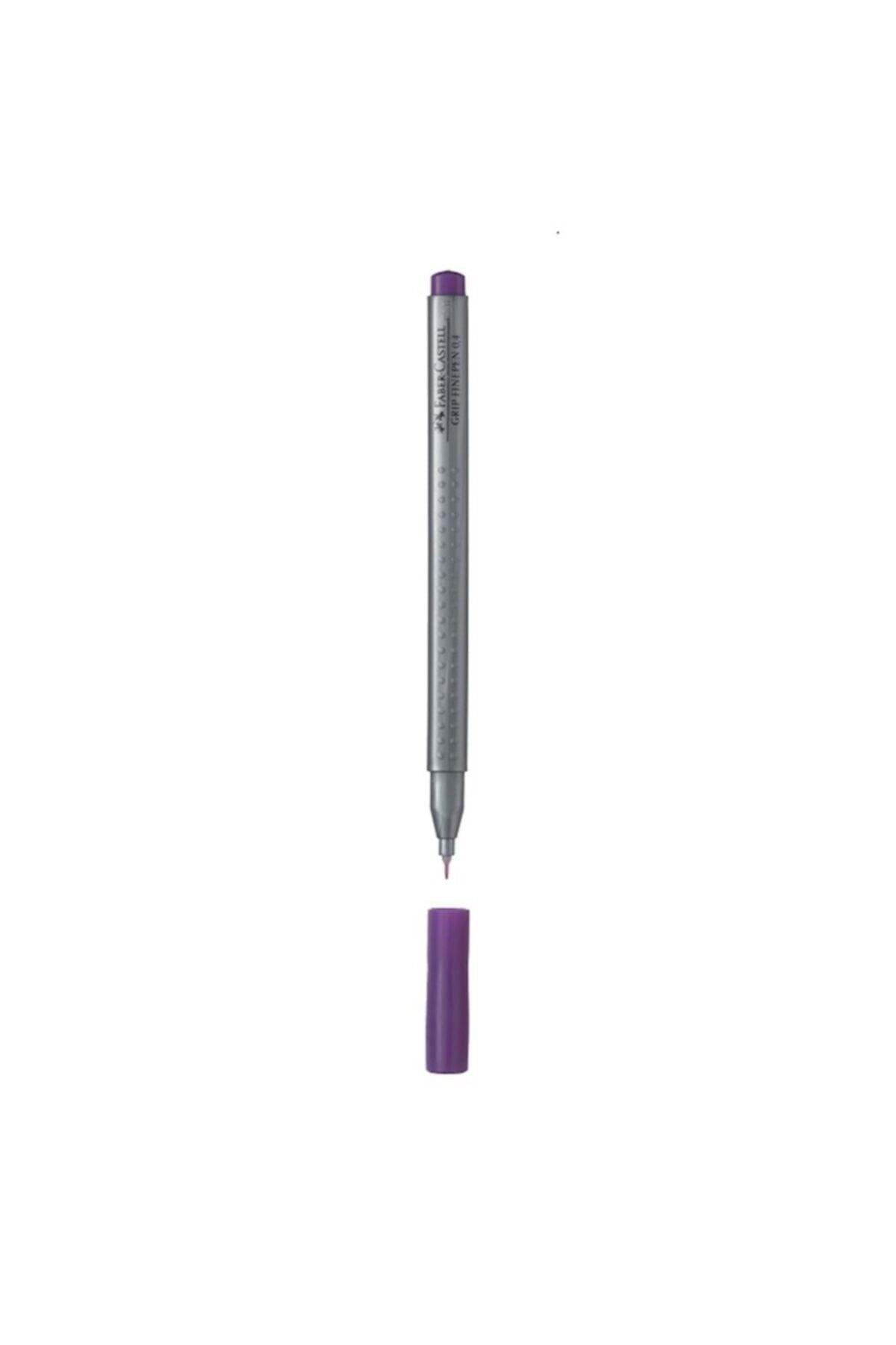 Purple Grip Finepen 0.4 Mm Felt Pen Single