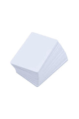 Pvc Plastic Blank White Card 100 Pcs