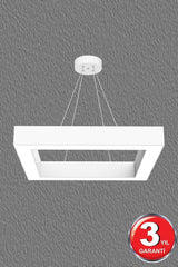 Quattro (White Case, Daylight) Led Modern Led Chandelier - Swordslife