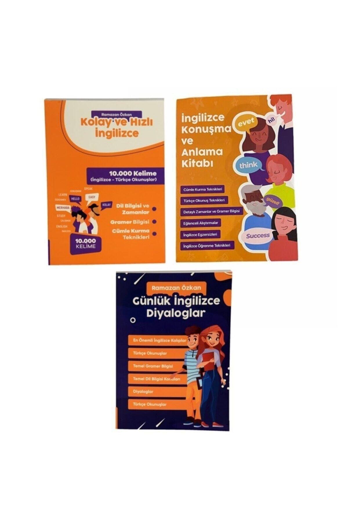 Quick English Learning Set - 3 Books - Daily Dialogues + English Conversation Easy English - Swordslife