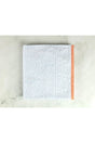 Radin Jacquard Bath Towel - Mint / Orange - 70x140 Cm - Swordslife