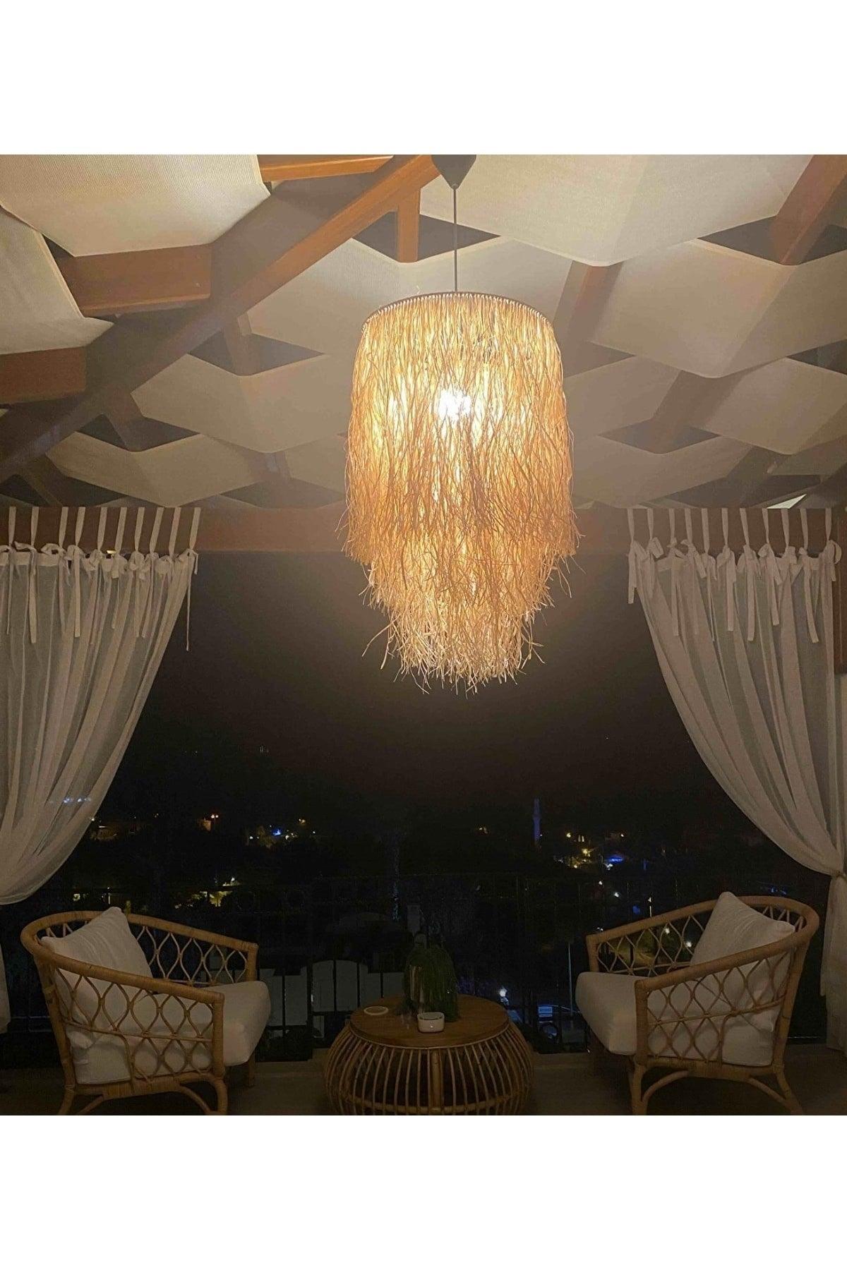 Raffia Mesh Chandelier Mega M045 - Swordslife