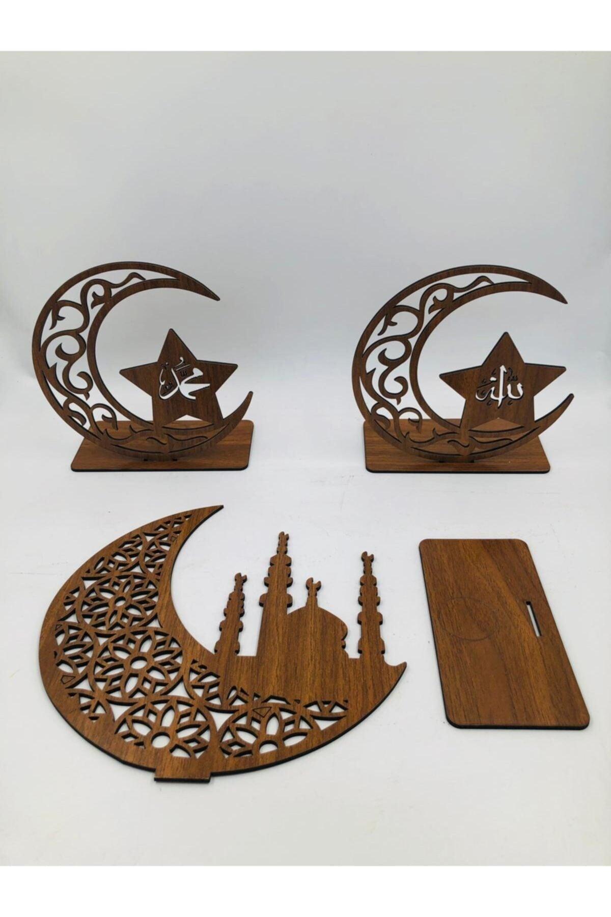 Ramadan Special Decorative 3 Pcs Decor Candle Holder - Swordslife