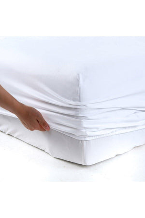 Ranforce Single Bed Sheet Set White 120x200 - Swordslife