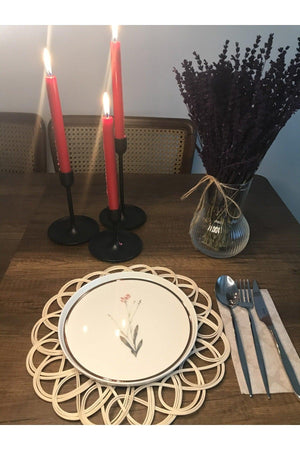 Rattan Bamboo Placemat - Swordslife
