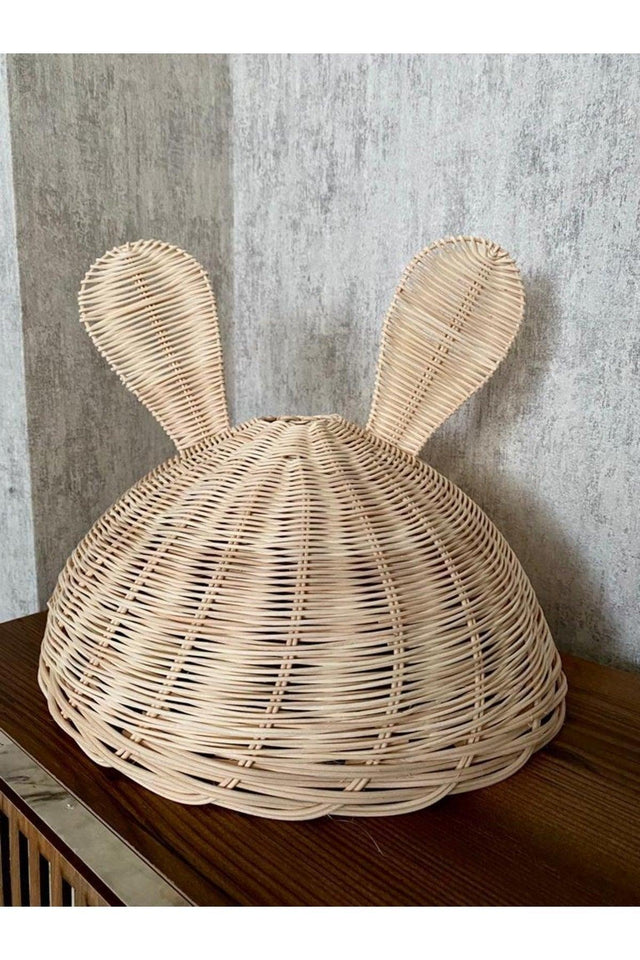 Rattan Bamboo Wicker Rabbit Ear Chandelier - Swordslife