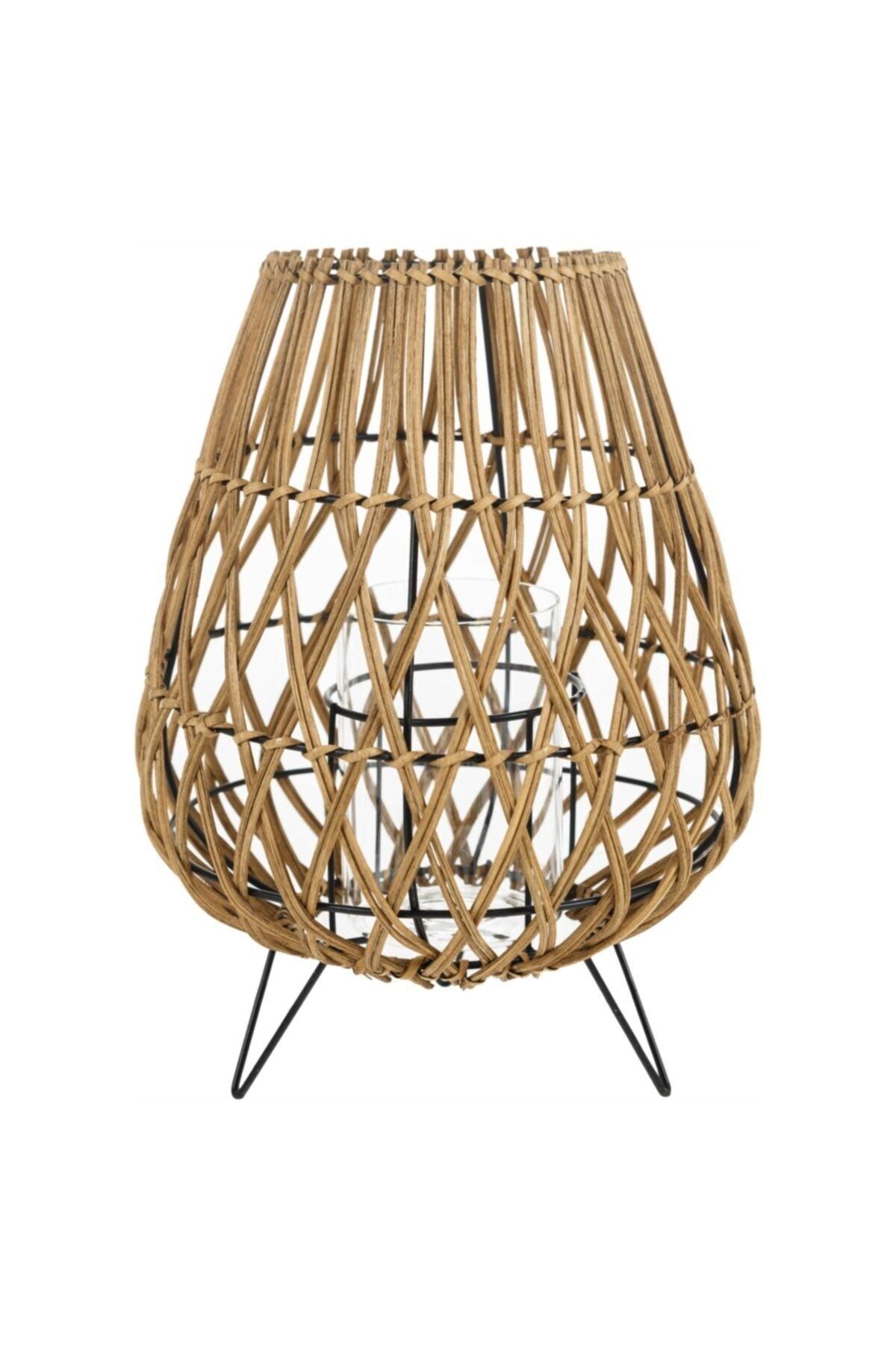 Rattan Lantern 24x33cm - Swordslife