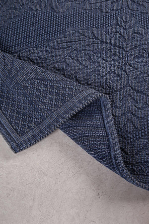 Raya Damask Natural Cotton 2 Pcs Bath Mat