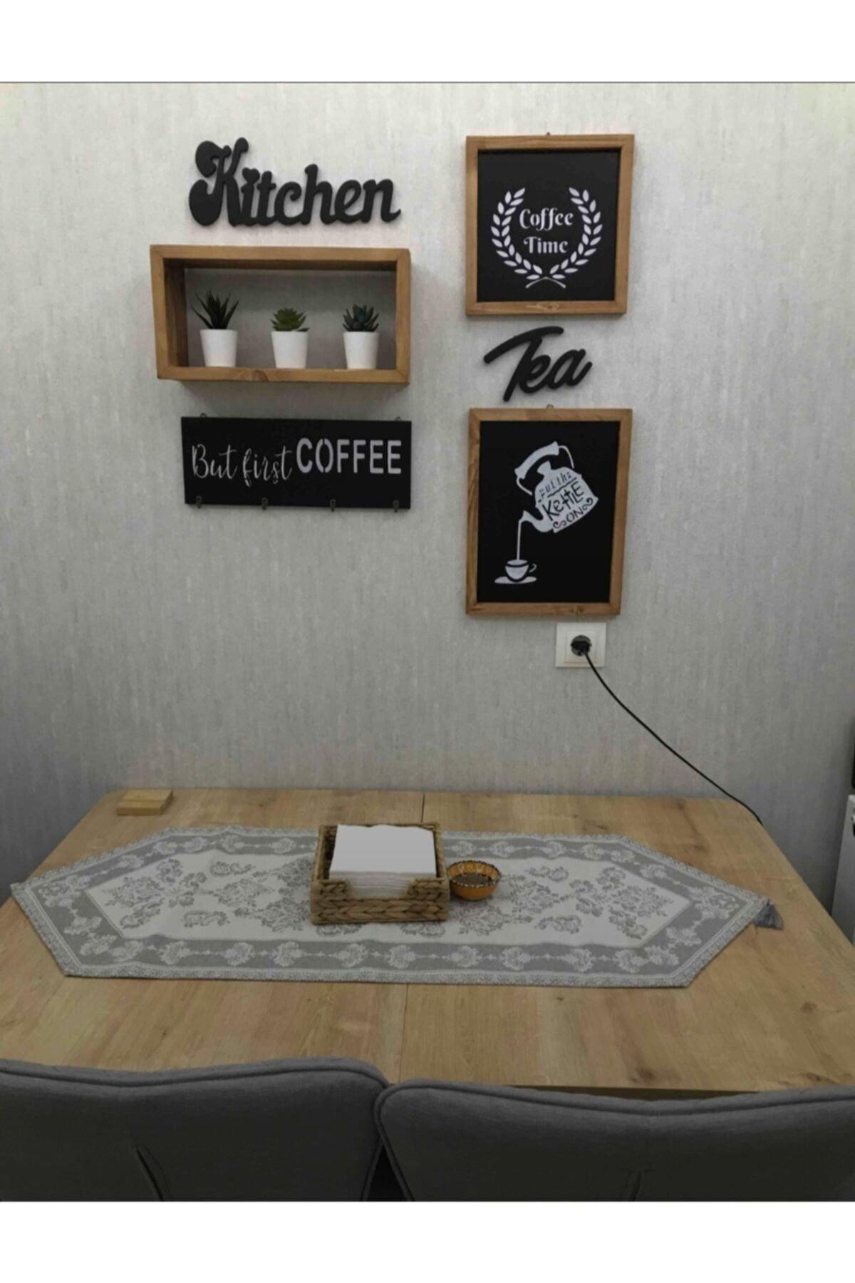 Kitchen Decor With Real Wood Shelves - Swordslife