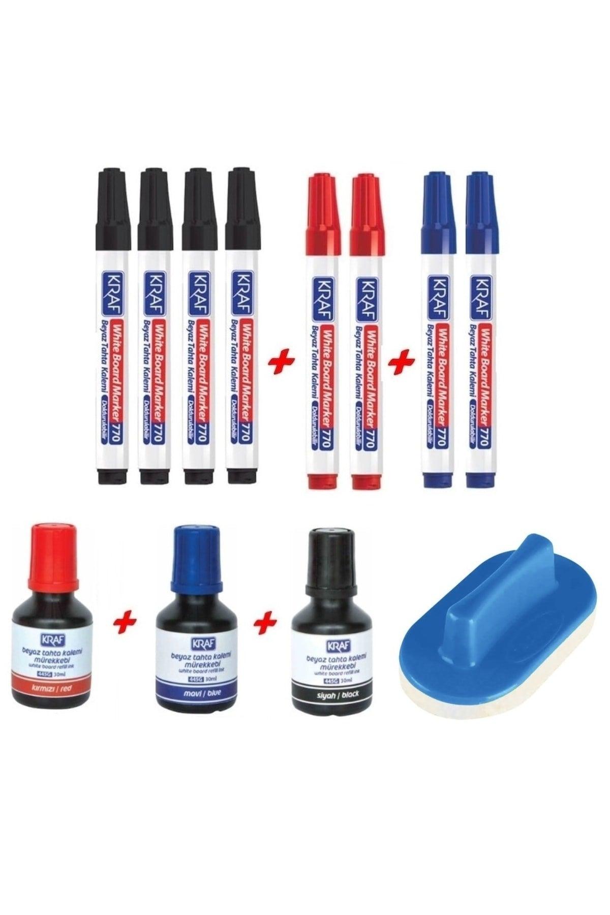 Refillable Whiteboard Pen Set (board