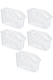 Refrigerator Basket Cabinet Organizer Basket Organizer Transparent 5 pcs 30x17x16 No :2 - Swordslife