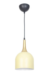 Reina Modern Design Metal Headboard Cream Color Pendant Lamp Cafe - Kitchen Single Chandelier - Swordslife