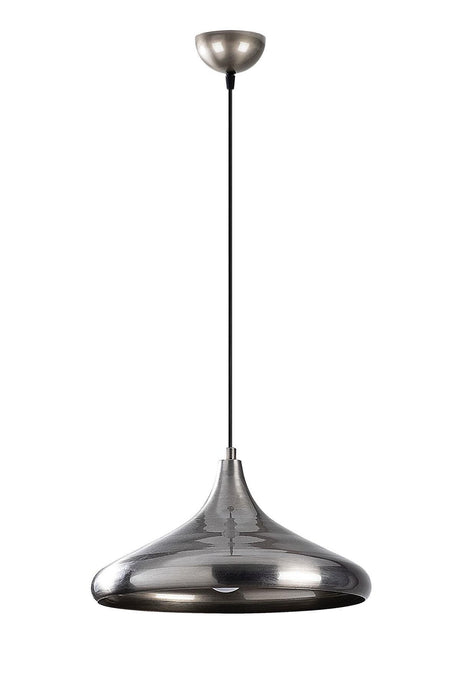 Retro Rustic Model Modern Metal Single Chrome Pendant Lamp Chandelier Cafe - Swordslife