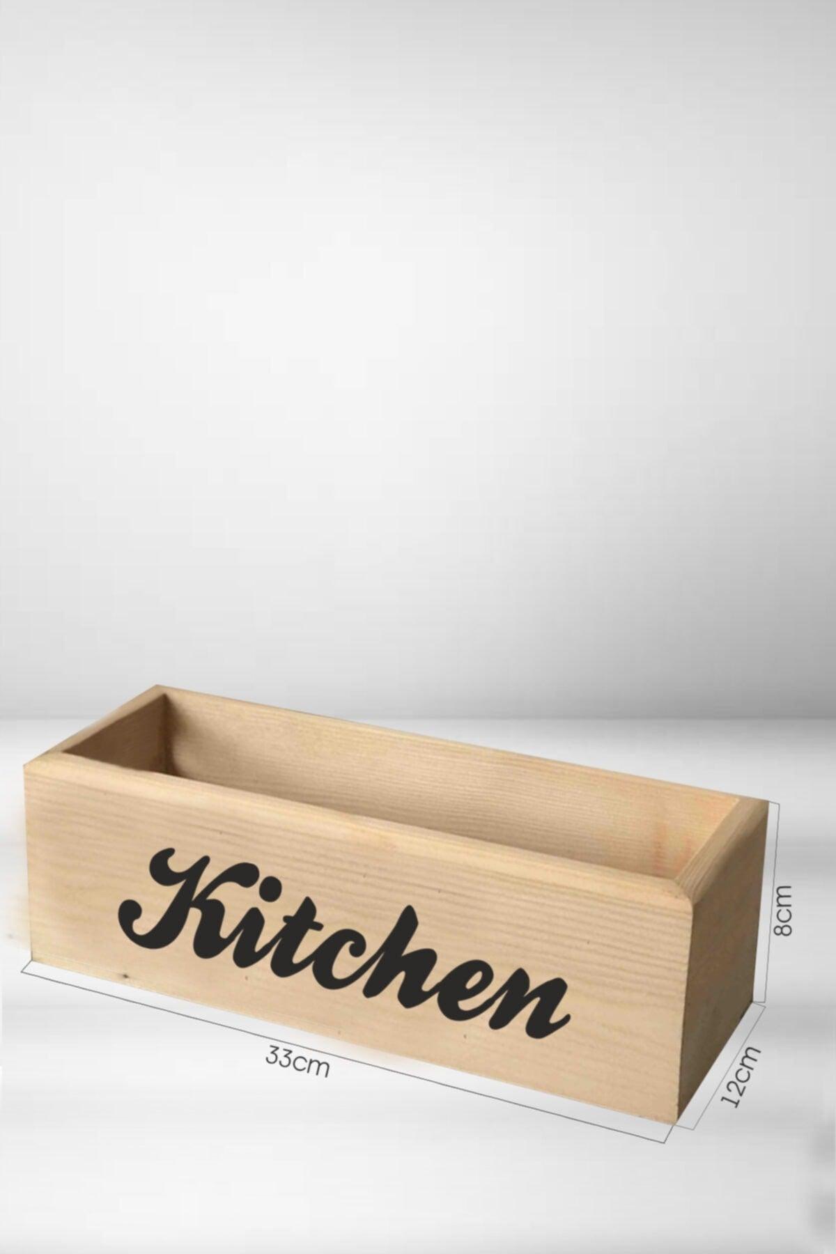 Retro Wooden Box Organizer - Kitchen Organizer - Decorative Box - Kitchen Shelf - Oil Pot Box - Swordslife