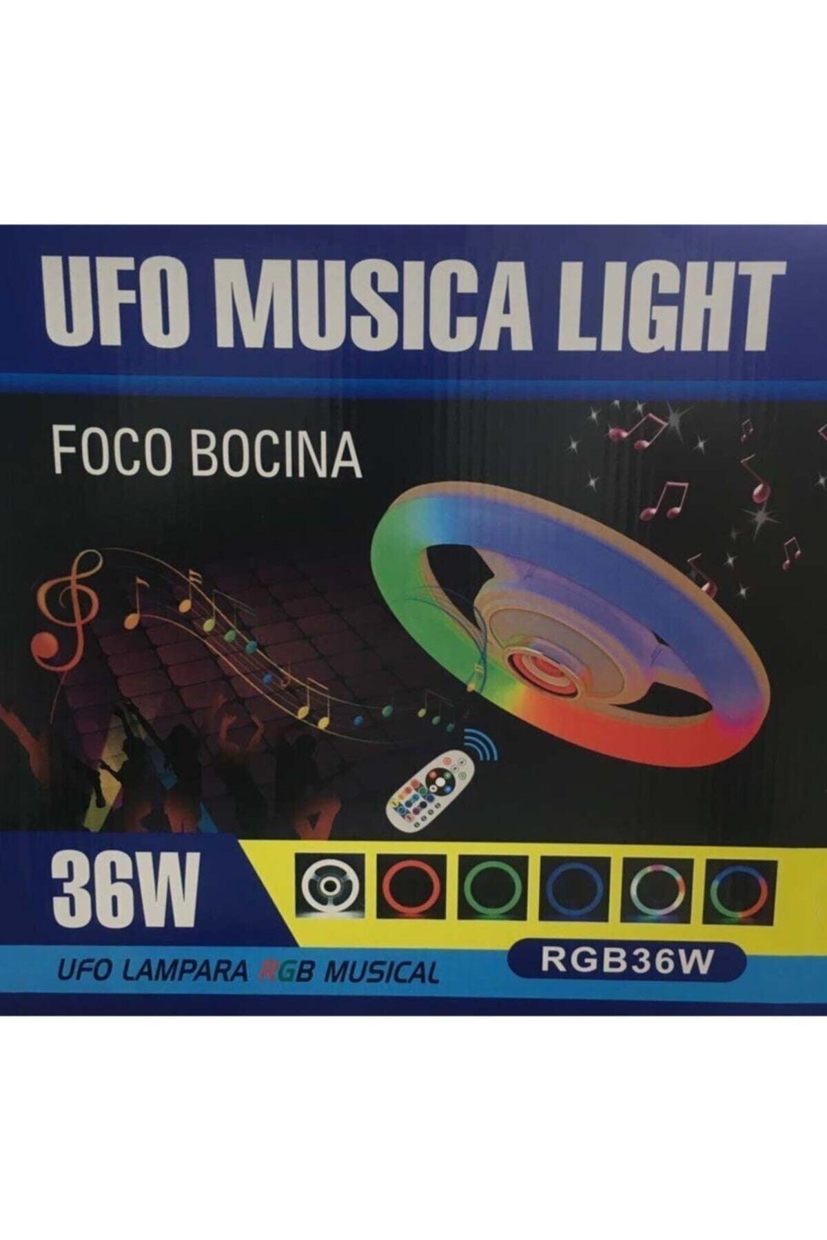 Rgb Bluetooth Speaker Ufo Led Bulb 36 Watt