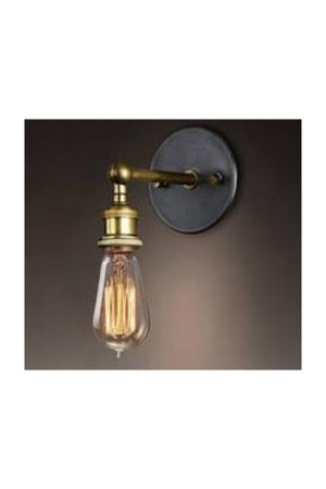 Rıolight Retro Rustic Tumbled Articulated 1xe27 Socket Moving Head Metal Wall Sconce - Swordslife