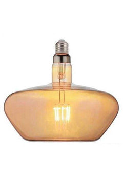 8W Vintage-Style LED Bulb with Amber Warm Light for Decorative Lighting