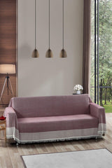 Royal Arms Covering Oversize 180 X 300 Sofa Bed Sofa Cover Plum - Swordslife
