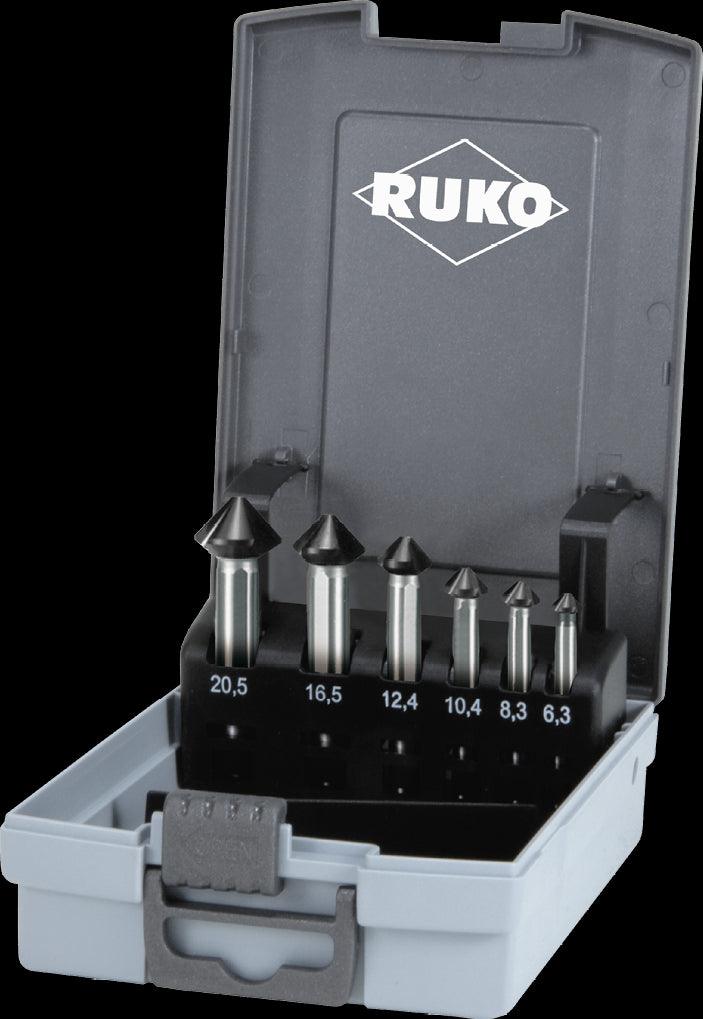RUKO Cone and Sinking Core Replacement Ultimatecut HSS-Co5 + RUNa TEC / 6 pcs. - Swordslife