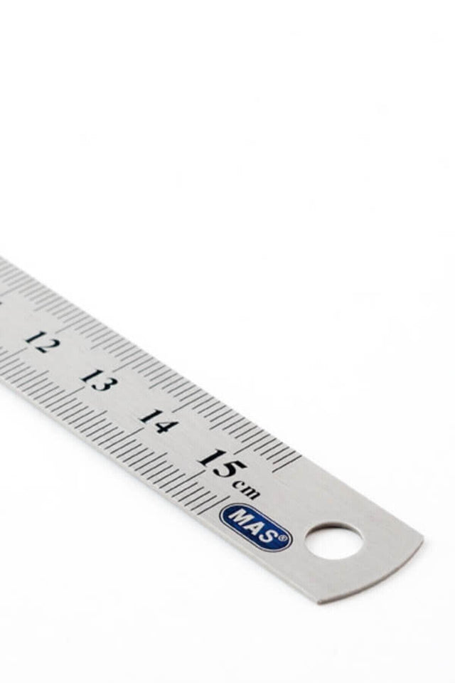 Ruler Steel 15 Cm