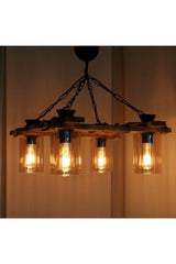 Rustic Led Bulb Amber E27 Lampholder Pear Type