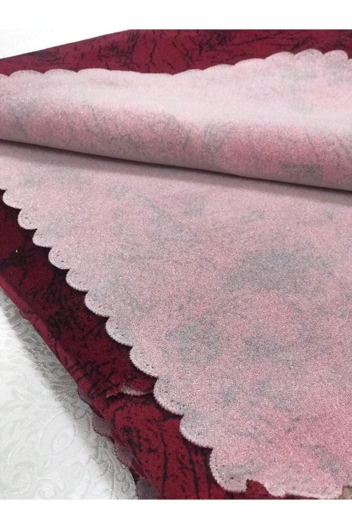 Sabire Cosmetics Claret Red Color Sponge Sofa Sofa Cover Vein Pattern Non-Slip Washable Cover - Swordslife