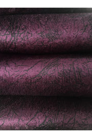 Sabire Cosmetics Purple Color Sponge Sofa Sofa Cover Patterned Non-Slip Washable Cover - Swordslife