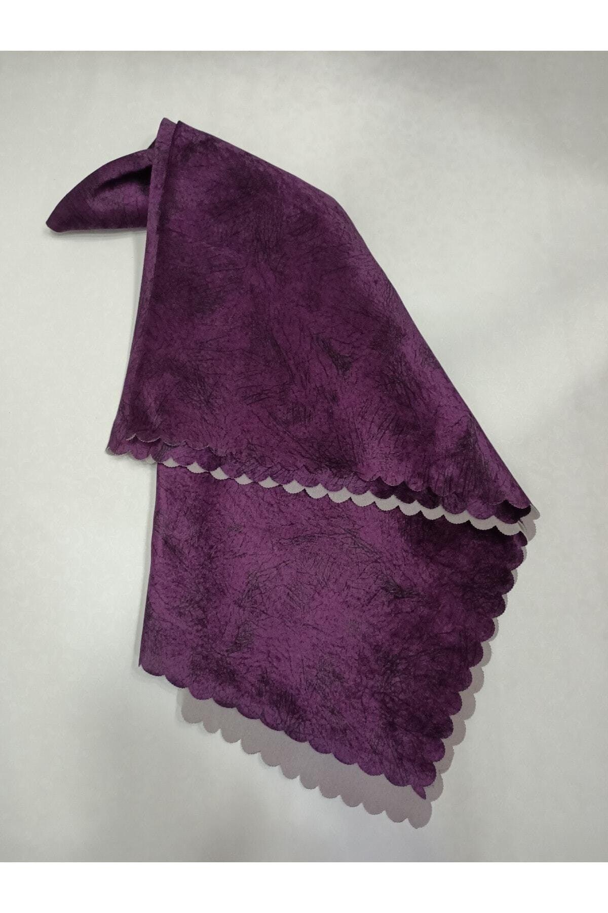 Sabire Cosmetics Purple Color Sponge Sofa Sofa Cover Patterned Non-Slip Washable Cover - Swordslife