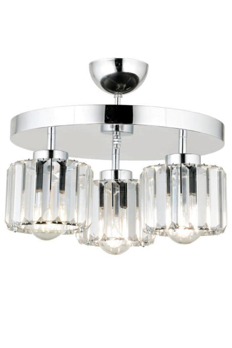 Sabrina Triple Chrome Y-01 Chandelier - Swordslife