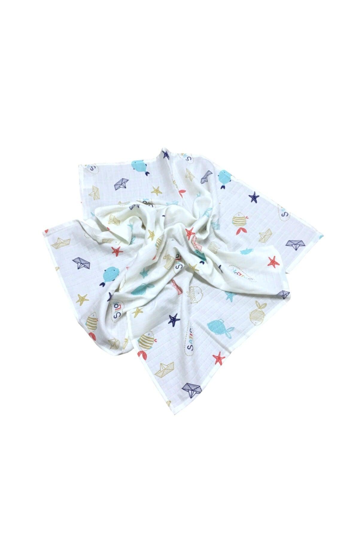 Sailor Muslin Baby Blanket - Swordslife