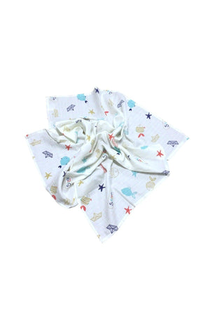 Sailor Muslin Baby Blanket - Swordslife