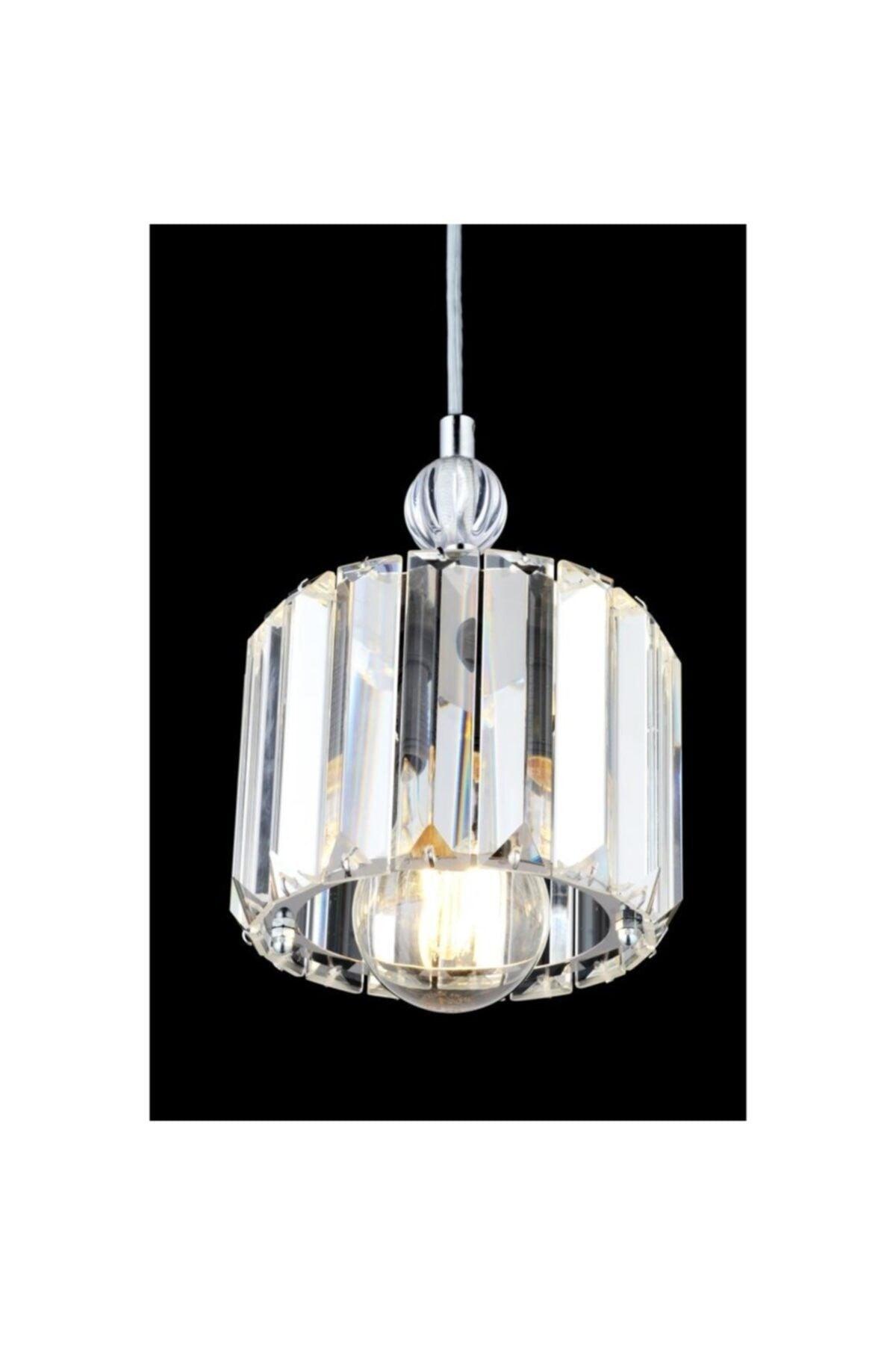 Saka 3-Piece Chrome Pendant Lamp Y-10 Chandelier - Swordslife