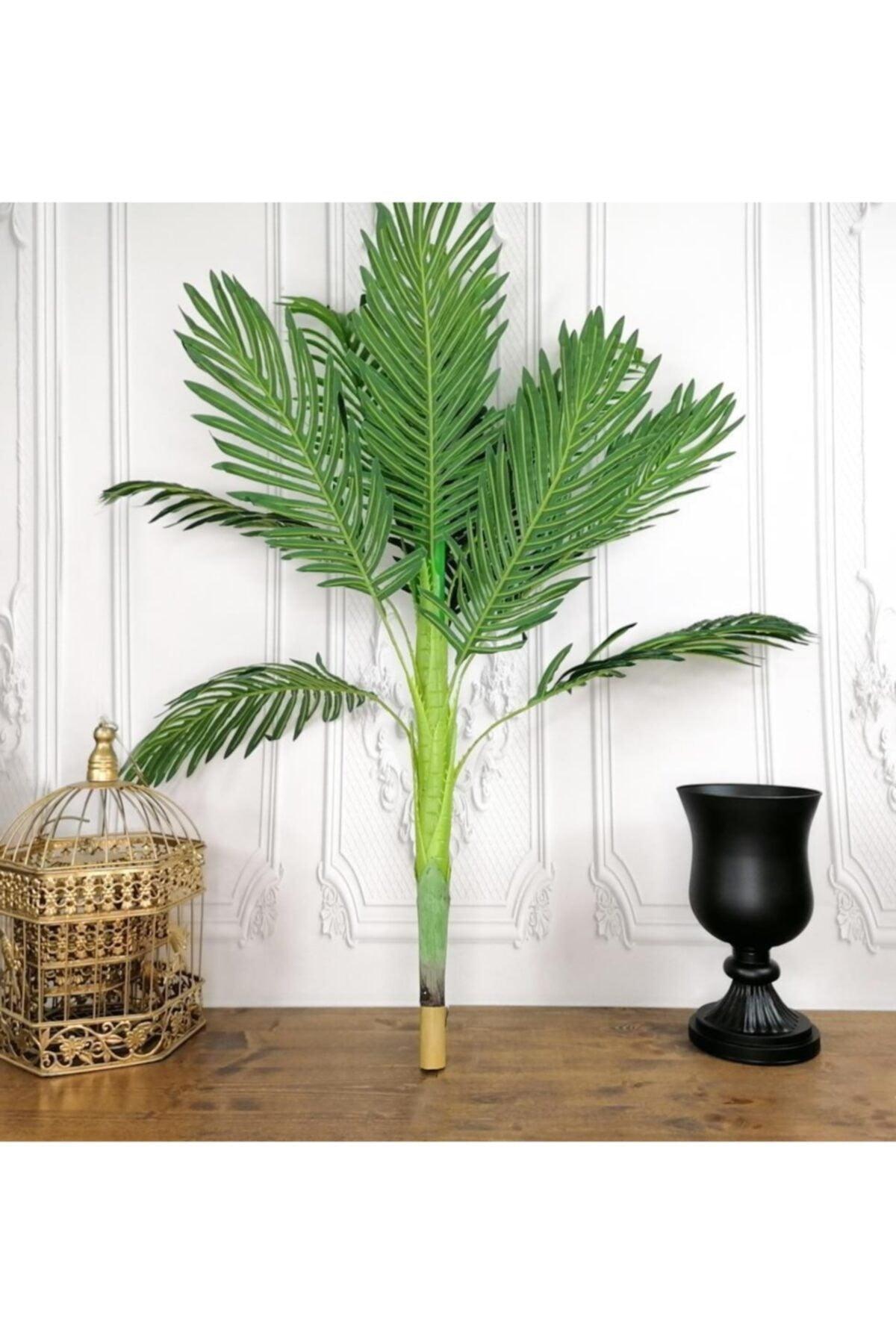 Indoor Flower Artificial Plant Artificial Flower Branch Areca Palm 12 Leaf 90 cm - Swordslife