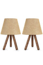 Sand Beige Double Lampshade Set - Swordslife