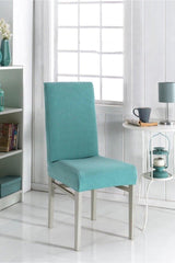 Chair Cover Mint Green Color Lycra Washable 1 Piece - Swordslife
