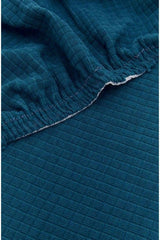 Chair Cover Petrol Color Lycra Washable 1 Piece - Swordslife