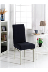 Chair Cover Black Color Lycra Washable 1 Piece. - Swordslife