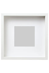 Sannahed White Color Frame Home Decoration 25x25 Cm 1 Piece - Swordslife