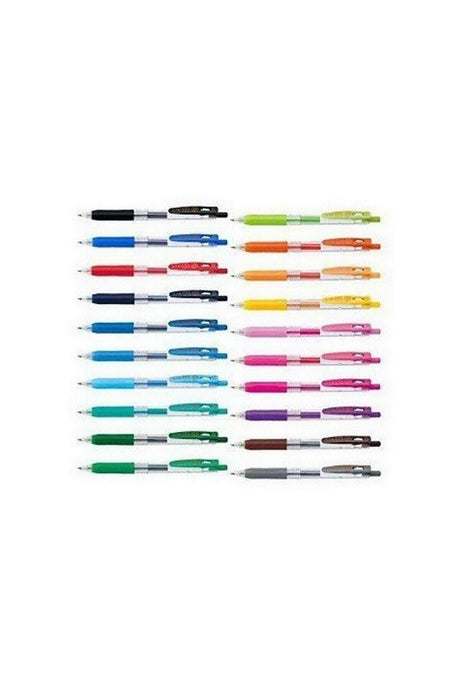 Sarasa Clip Gel Pen 0.7mm Set of 20