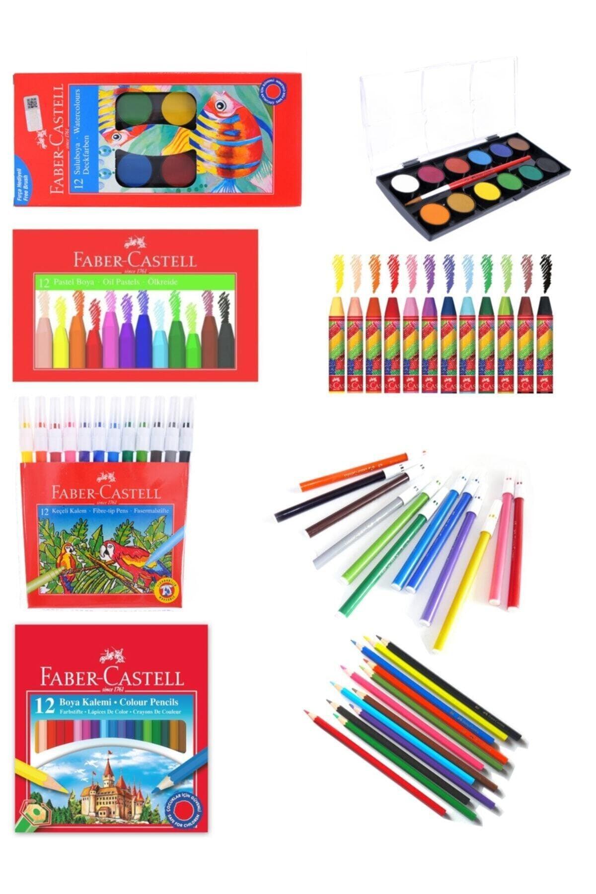 School Set 3 - Dry Color Watercolor Felt Pen