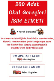 School Tag Pen Notebook Book Tag Name