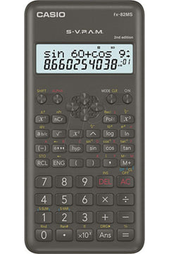 Scientific calculator with natural display and advanced functions