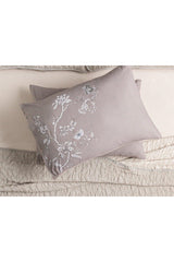 Secret Garden Cotton 2-Pack Pillowcase 50x70 Cm Brown - Swordslife