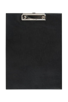 Black A4 Coverless PVC Folder with Nickel Mechanism, 32 x 23 cm