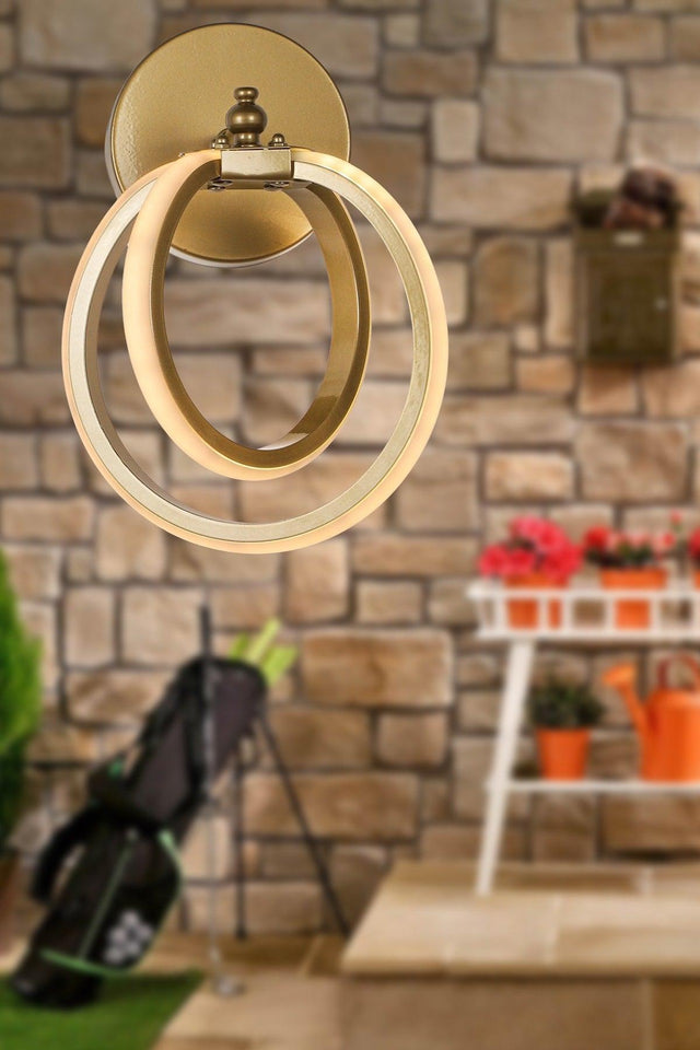 Sezen Led Sconce Tumbled - Swordslife