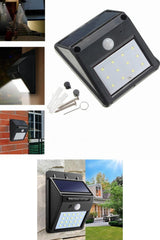 Sensor Solar Wall Lamp 20 Leds